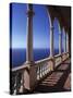 Verandah of Mansion, Son Marroig, Majorca, Spain-Rex Butcher-Stretched Canvas