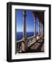 Verandah of Mansion, Son Marroig, Majorca, Spain-Rex Butcher-Framed Photographic Print