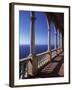 Verandah of Mansion, Son Marroig, Majorca, Spain-Rex Butcher-Framed Photographic Print