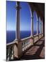 Verandah of Mansion, Son Marroig, Majorca, Spain-Rex Butcher-Mounted Photographic Print