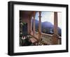 Verandah of Mansion, Son Marroig, Majorca, Spain-Rex Butcher-Framed Photographic Print