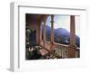 Verandah of Mansion, Son Marroig, Majorca, Spain-Rex Butcher-Framed Photographic Print