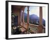 Verandah of Mansion, Son Marroig, Majorca, Spain-Rex Butcher-Framed Photographic Print