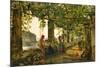 Verandah with Twisted Vines, 1828-Silvestr Fedosievich Shchedrin-Mounted Giclee Print