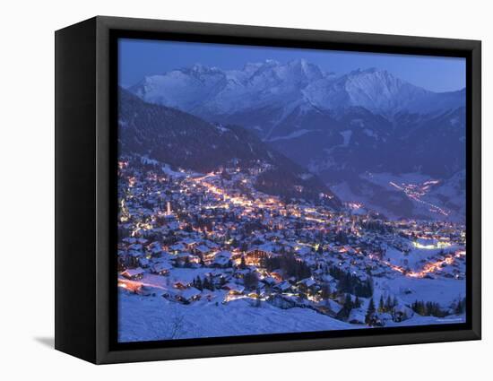 Verbier, Valais, Switzerland-Walter Bibikow-Framed Stretched Canvas