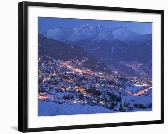 Verbier, Valais, Switzerland-Walter Bibikow-Framed Photographic Print