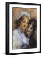 Vercesi Sisters-Daniele Ranzoni-Framed Giclee Print