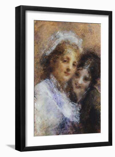 Vercesi Sisters-Daniele Ranzoni-Framed Giclee Print