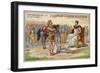 Vercingetorix Lays Down His Arms before Julius Caesar-null-Framed Giclee Print