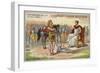 Vercingetorix Lays Down His Arms before Julius Caesar-null-Framed Giclee Print