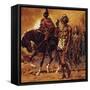 Vercingetorix Put on His Finest Armour and Surrendered-null-Framed Stretched Canvas