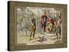Vercingetorix Submitting to Julius Caesar, 52 Bc-null-Stretched Canvas