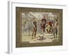 Vercingetorix Submitting to Julius Caesar, 52 Bc-null-Framed Giclee Print