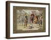 Vercingetorix Submitting to Julius Caesar, 52 Bc-null-Framed Giclee Print