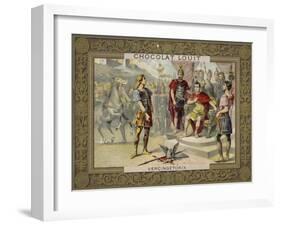 Vercingetorix Submitting to Julius Caesar, 52 Bc-null-Framed Giclee Print