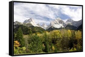 Vercors Mountains, France-Bob Gibbons-Framed Stretched Canvas