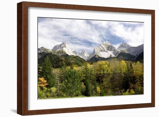 Vercors Mountains, France-Bob Gibbons-Framed Photographic Print