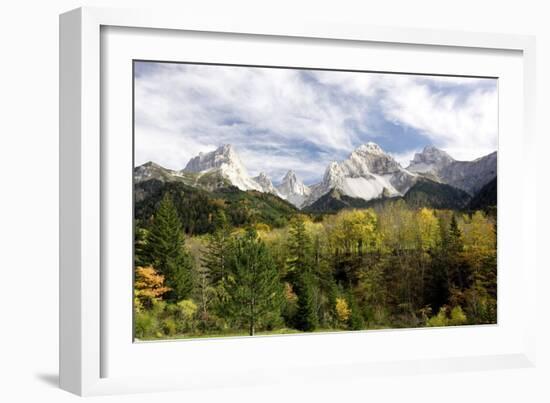 Vercors Mountains, France-Bob Gibbons-Framed Photographic Print