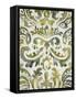 Verdant Damask III-Chariklia Zarris-Framed Stretched Canvas