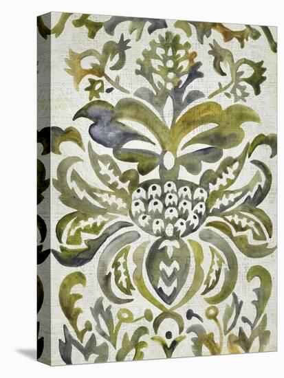 Verdant Damask IV-Chariklia Zarris-Stretched Canvas