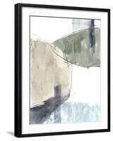 Verdant Divide II-Jennifer Goldberger-Framed Art Print