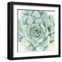 Verdant Succulent I-Victoria Borges-Framed Art Print