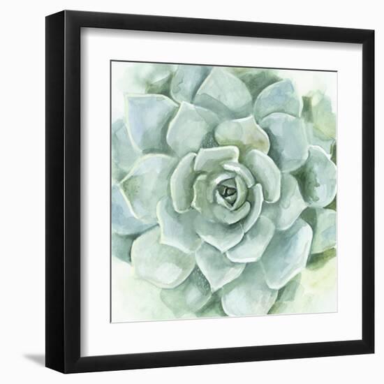 Verdant Succulent I-Victoria Borges-Framed Art Print
