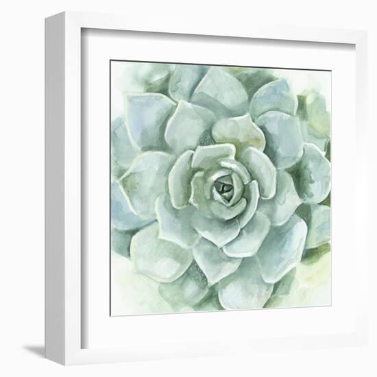 Verdant Succulent I-Victoria Borges-Framed Art Print