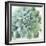 Verdant Succulent II-Victoria Borges-Framed Art Print