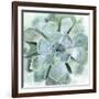 Verdant Succulent III-Victoria Borges-Framed Art Print