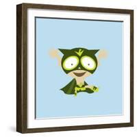 Verde Excited-null-Framed Giclee Print