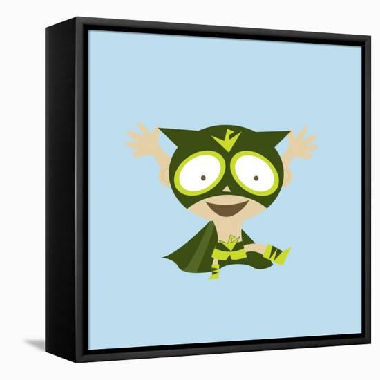 Verde Excited-null-Framed Stretched Canvas