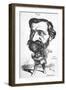 Verdi Cartoon Mailly-H Mailly-Framed Art Print