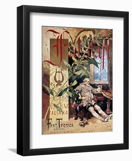 Verdi E Il Falstaff-null-Framed Giclee Print