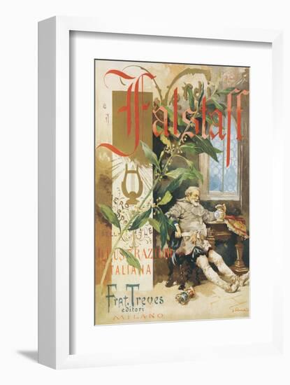 Verdi, Falstaff-null-Framed Art Print