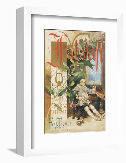 Verdi, Falstaff-null-Framed Art Print