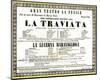 Verdi Opera La Traviata-null-Mounted Art Print