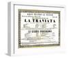 Verdi Opera La Traviata-null-Framed Art Print