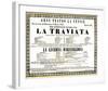 Verdi Opera La Traviata-null-Framed Art Print