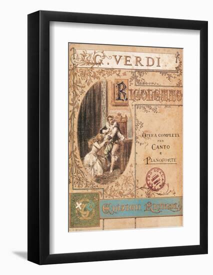 Verdi, Rigoletto-null-Framed Art Print