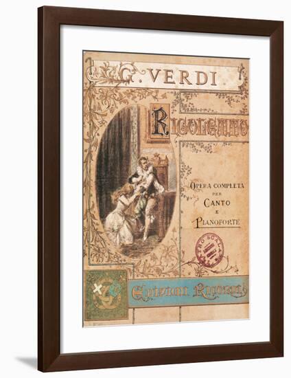 Verdi, Rigoletto-null-Framed Art Print