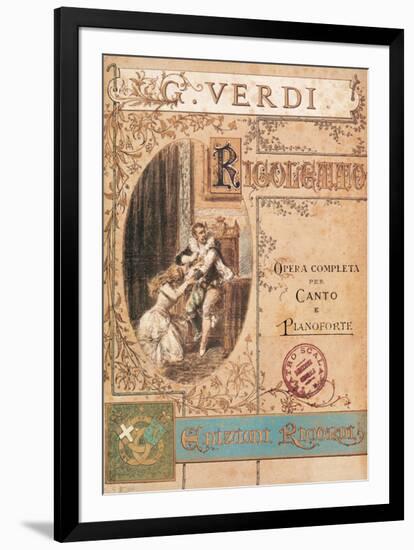 Verdi, Rigoletto-null-Framed Art Print