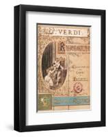 Verdi, Rigoletto-null-Framed Art Print