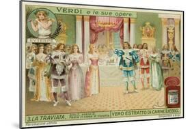 Verdi's La Traviata-null-Mounted Giclee Print