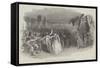 Verdi's Opera of Attila, at Her Majesty's Theatre, the Last Scene-null-Framed Stretched Canvas