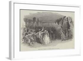 Verdi's Opera of Attila, at Her Majesty's Theatre, the Last Scene-null-Framed Giclee Print