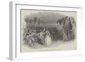 Verdi's Opera of Attila, at Her Majesty's Theatre, the Last Scene-null-Framed Giclee Print