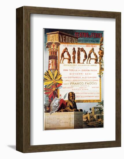 Verdi, Teatro La Fenice, Aida-null-Framed Premium Giclee Print