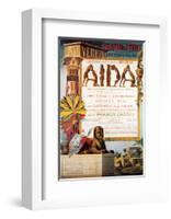 Verdi, Teatro La Fenice, Aida-null-Framed Premium Giclee Print