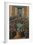 Verdict on John II of Alencon, 15th Century-Jean Fouquet-Framed Giclee Print